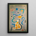 The Vase - Paul Klee — framed artwork on a wall
