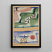 Territory of the Cats - Paul Klee — framed artwork on a wall