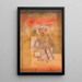 Tree Culture - Paul Klee — framed artwork on a wall