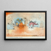 Waar de eieren en de goede roast - Paul Klee — ingelijst kunstwerk aan de muur