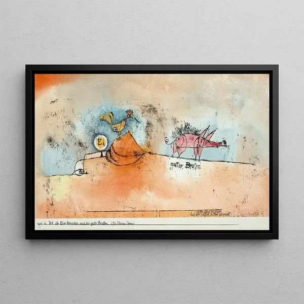 Paul Klee - Where the Eggs and the Good Roast.webp