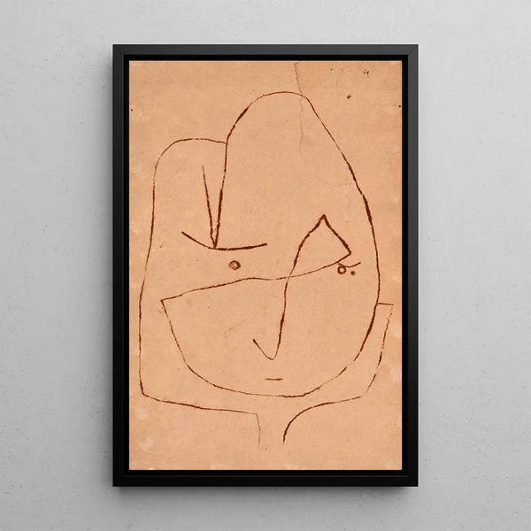 Va se faner - Paul Klee — ingelijst kunstwerk aan de muur
