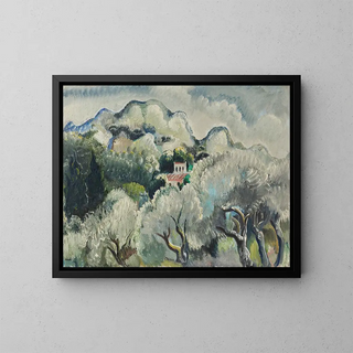 Paul Kleinschmidt - Landschaft vor Sturm.webp