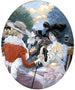 Belle compagnie dans le parc - Paul Klimsch — weergave van het kunstwerk