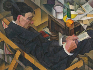 Paul Kotlarevsky - Portrait of a man reading.webp