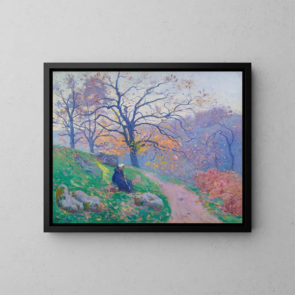 On the Path of Diben - Paul Madeline — framed artwork on a wall