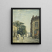 La rue Lhomond au droit de la rue Vauquelin - Paul Martellière — ingelijst kunstwerk aan de muur