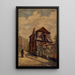 Le Pavillon de chasse de M. de Jullienne, ruelle des Gobelins - Paul Martellière — ingelijst kunstwerk aan de muur