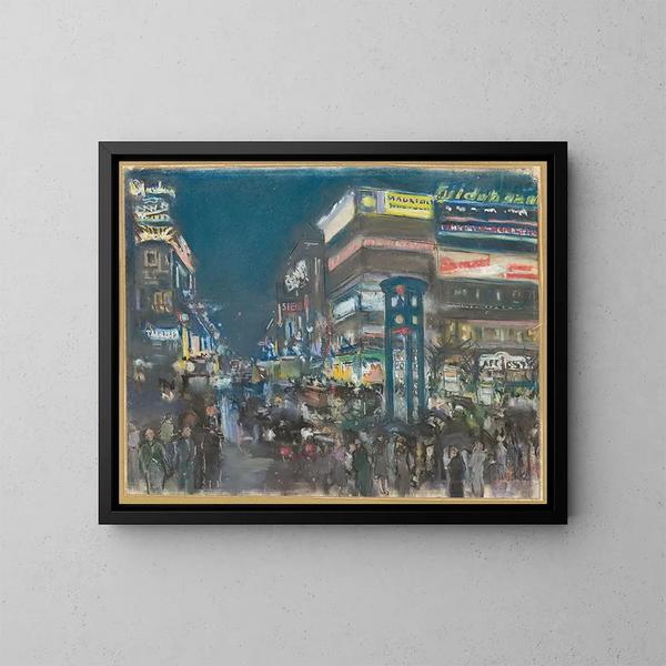 Potsdamer Platz - Paul Paeschke — ingelijst kunstwerk aan de muur