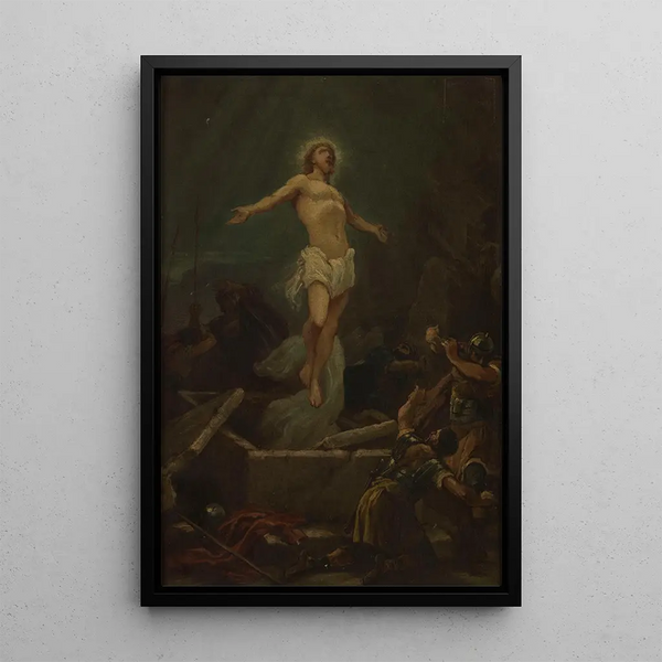 La Résurrection de Jésus-Christ - Paul Philippoteaux — ingelijst kunstwerk aan de muur