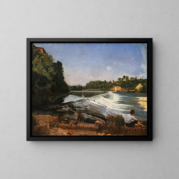 Chemin de Rabastens - Paul Prouho — framed artwork on a wall