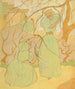 Three women under flowering trees - Paul Ranson — artwork view