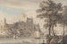 Een kasteel aan een rivier - Paul Sandby — weergave van het kunstwerk