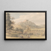 Kasteel van Carreg Cennen - Paul Sandby — ingelijst kunstwerk aan de muur