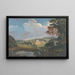 Een van de zes opmerkelijke uitzichten in de provincies New York, New Jersey en Pennsylvania van SCENOGRAPHI AMERICANA - Paul Sandby — ingelijst kunstwerk aan de muur