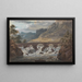 PontyPier nabij Llanroost Denbighshire - Paul Sandby — ingelijst kunstwerk aan de muur