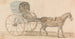 Paard en auto met kap - Paul Sandby — weergave van het kunstwerk