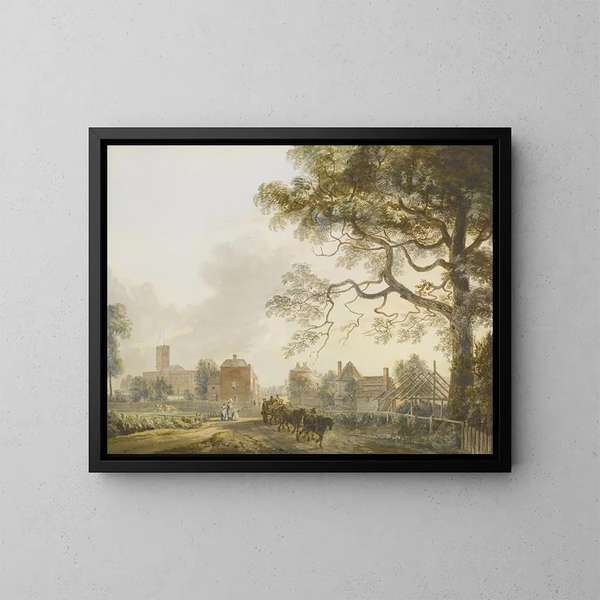 Woolwich - Paul Sandby — framed artwork on a wall