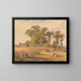 Een maïsveld - Paul Sandby Munn — ingelijst kunstwerk aan de muur