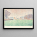 À Flessingue - Paul Signac — framed artwork on a wall
