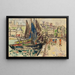 Audierne - Paul Signac — ingelijst kunstwerk aan de muur