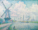 Canal d'Overschie - Paul Signac — weergave van het kunstwerk