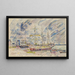 Cancale - Paul Signac — framed artwork on a wall
