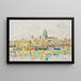 Ciboure - Paul Signac — framed artwork on a wall