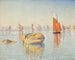 Concarneau in de rust van de ochtend - Paul Signac — weergave van het kunstwerk