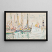 Groix - Paul Signac — framed artwork on a wall