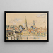 La Charité-sur-Loire - Paul Signac — ingelijst kunstwerk aan de muur