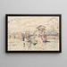 Le Pont de Bourg-Saint-Andéol - Paul Signac — ingelijst kunstwerk aan de muur