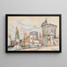 Het haventje van La Rochelle - Paul Signac — ingelijst kunstwerk aan de muur