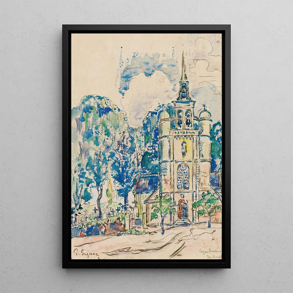 Lézardrieux - Paul Signac — ingelijst kunstwerk aan de muur