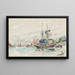 Loguivy - Paul Signac — ingelijst kunstwerk aan de muur