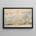 Marseille, de kade - Paul Signac — ingelijst kunstwerk aan de muur