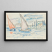 Martigues - Paul Signac — ingelijst kunstwerk aan de muur