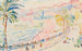 Nice, de Promenade des Anglais - Paul Signac — weergave van het kunstwerk