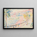 Nice, de Promenade des Anglais - Paul Signac — ingelijst kunstwerk aan de muur