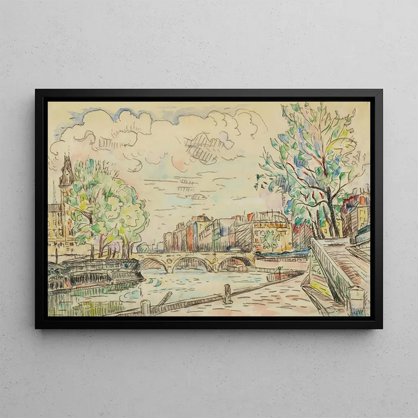 Paul Signac - Paris Le Pont Louis Philippe.webp