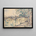 Parijs, de Pont des Arts - Paul Signac — ingelijst kunstwerk aan de muur