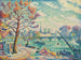 Pont des Arts, Parijs - Paul Signac — weergave van het kunstwerk