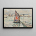 Port-Louis - Paul Signac — ingelijst kunstwerk aan de muur