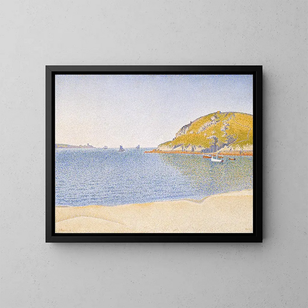 Haven van Saint-Cast - Paul Signac — ingelijst kunstwerk aan de muur