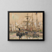 Saint-Malo, les Terreneuvas - Paul Signac — ingelijst kunstwerk aan de muur