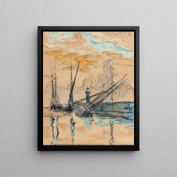 Paul Signac - SaintTropez La jete.webp