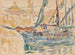 Saint-Tropez, de tartanes - Paul Signac — weergave van het kunstwerk