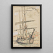 Saint-Tropez Trois-mâts quai - Paul Signac — ingelijst kunstwerk aan de muur