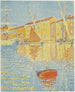 The Buoy La bouée - Paul Signac — weergave van het kunstwerk