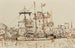 Drie-masten in de haven - Paul Signac — weergave van het kunstwerk